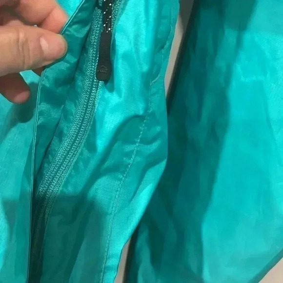 ❤️2/$50❤️[L]McKinley  Turquoise Aquamax Rain/Wind Coat- NWOT - Picture 5 of 10